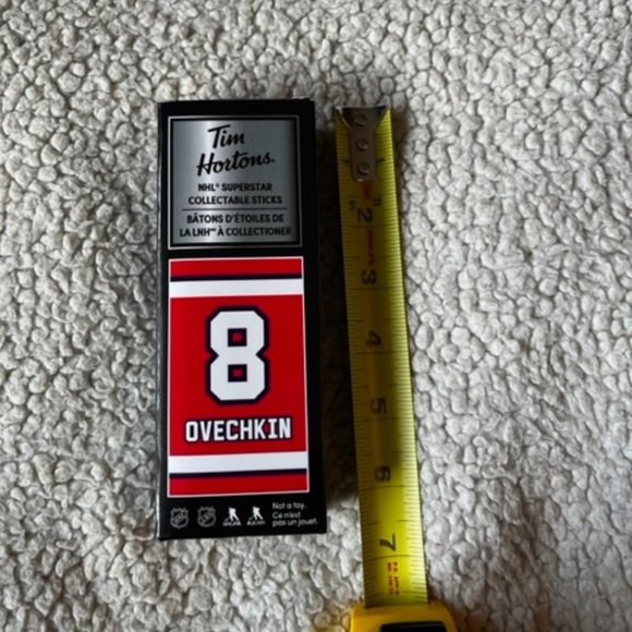 Tim Hortons NHL Limited Edition Alex Ovechkin No 8 Mini Hockey Stick and Locker - Picture 11 of 12